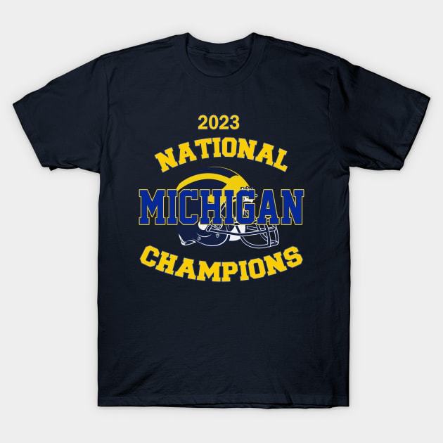 Michigan National Champions T-Shirt by NikkiHaley